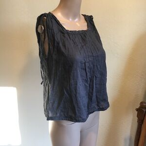 American Eagle cinch shoulder waist light tank